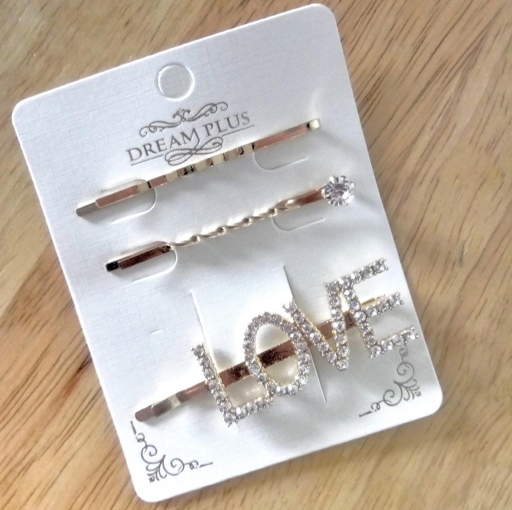 ONLY 1 LEFT‼️Hair Pins, 3 pc
